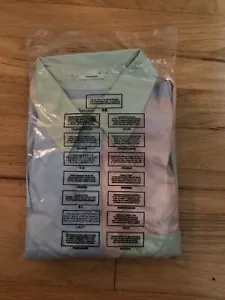 NWT Abercombie & Fitch Pastel Colorblock Button Down Long Sleeve Shirt XSmall - Picture 1 of 3