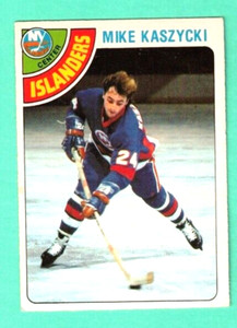 (1) MIKE KASZYCKI 1978-79 O-PEE-CHEE # 171 ISLANDERS ROOKIE VG CARD (G6396)