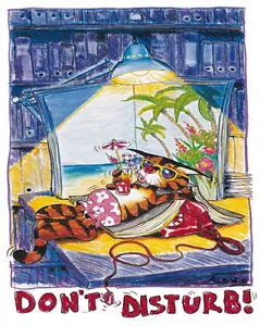 POSTER Dont Disturb Alex Rinesch 16x20 - Picture 1 of 1