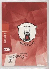 2014-15 DEL Playercards Deutsche Eishockey Liga Checkliste Eisbaren Berlin Team