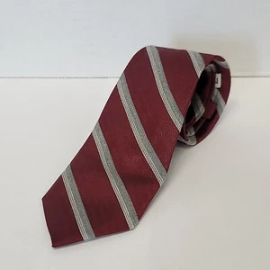 CORBATA HOMBRE JOS A BANK 1905 SEDA RAYAS ROJAS 59" 3" - Imagen 1 de 5