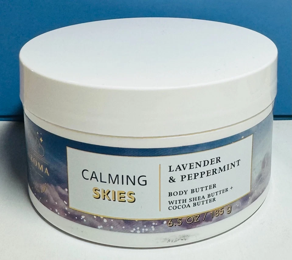 *NEW* AROMATHERAPY ~ LAVENDER & PEPPERMINT ~ BODY BUTTER ~ Bath & Body Works - Image 1 of 1