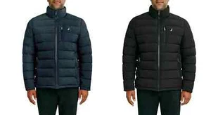 Nautica Men's Quilted Stretch Puffer Jacket | D21 - Picture 1 of 9