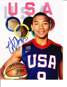 INDIANA PACERS ORLANDO JOHNSON SIGNED TEAM USA 8X10 UCSB - Picture 1 of 1