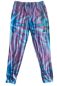 Disney STITCH Pyjama Jogger Schlaf Lounge Hose blau Batik Damen 2XL - Bild 1 von 9