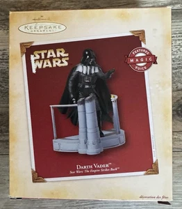 2005 Hallmark Keepsake Darth Vader Vintage Star Wars Ornamento - Magic Voice Nuovo con scatola! - Foto 1 di 7