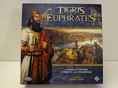 Tigris & Euphrates Board Game • Fantasy Flight Game By Reiner Kniza OOP Complete - Image 1 of 4