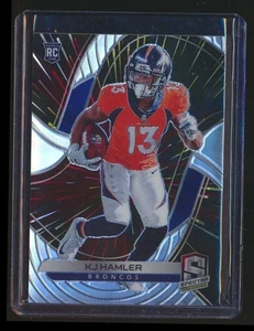 2020 SPECTRA HYPER 1/75 FIRST 1/1 ROOKIE KJ HAMLER BRONCOS - Picture 1 of 1