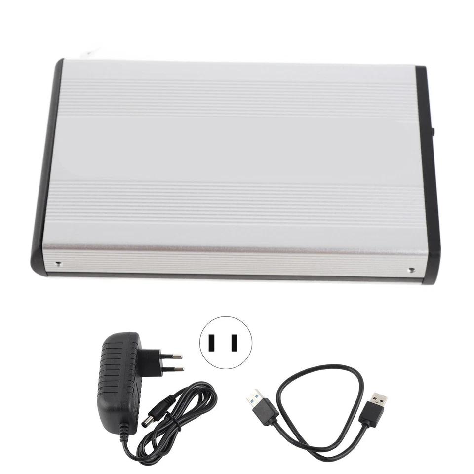 External Hard Drive 3.5 Inch USB 3.0 5Gbps High Speed Aluminium Alloy Mobile - Image 1 of 4