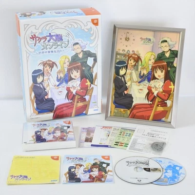 SAKURA WARS ONLINE Paris Limited Edition Dreamcast Sega 2401 dc - Image 1 of 4