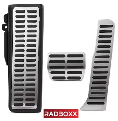 ✅Sport Stainless Steel Pedals Pedal Caps for Audi A3 8P TT 8J R8 Scirocco 3 Automatic - Image 1 of 4