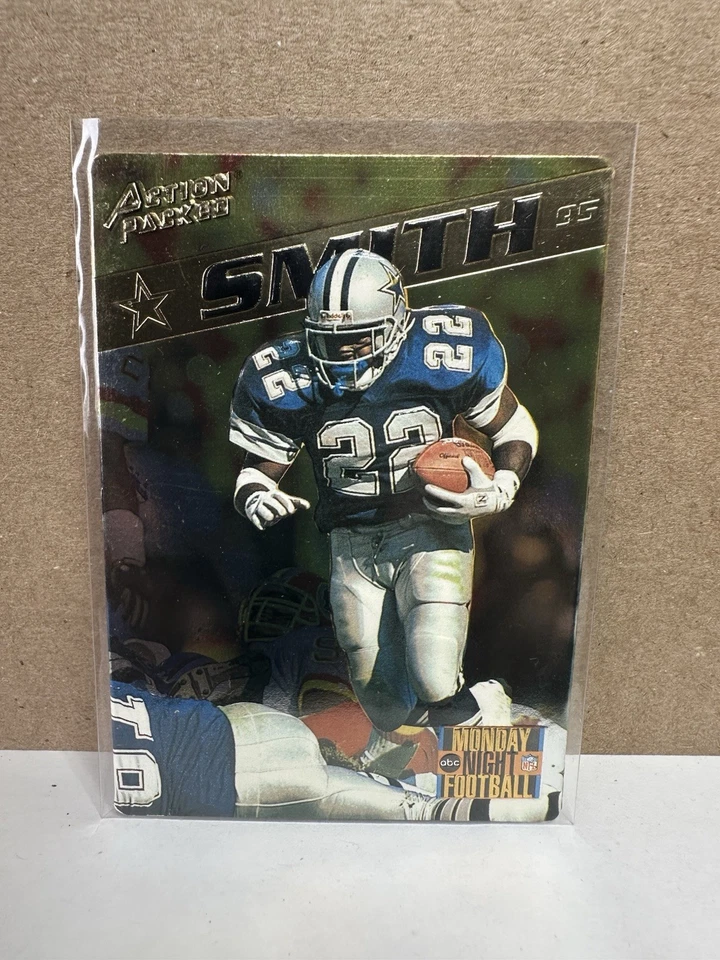 1995 action packed monday night football highlights emmitt smith #55 - Image 1 of 2