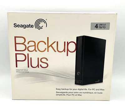 Seagate Back Up Plus Desktop Drive 4TB 1DXAP4-500 ￼ - Image 1 of 4