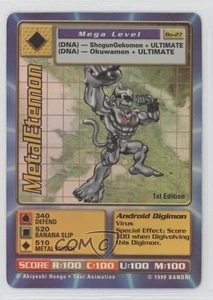 1999 Digimon - Digital Monsters 1st Edition MetalEtemon #BO-27 - Picture 1 of 2