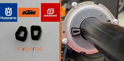 Espaciador de acelerador / eliminador de juego de gas para Husqvarna 701, KTM 690 SMCR, GAS 700 - Imagen 1 de 4