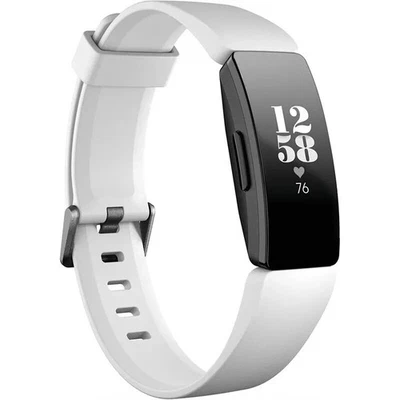 Fitbit Inspire HR Heart Rate and Fitness Activity Tracker White