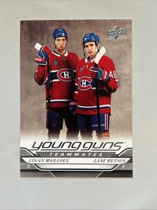 2024-25 Upper Deck Series 2 - Lane Hutson Logan Mailloux #497 - Picture 1 of 1