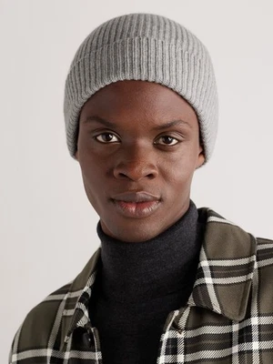 William Lockie Ribbed cashmere Beanie, Size & Fit Circumference 21cm / 8.3in - Image 1 of 4