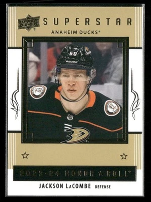 2023-24 Upper Deck Series 2 - Honor Roll Jackson LaCombe #HR43 (RC) - Image 1 of 2