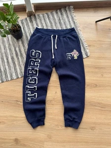 PANTALONES DEPORTIVOS POLO RALPH LAUREN TIGERS POLAR AZUL OSCURO Y2K LOGOTIPO GRANDE JOGGER PARA HOMBRE - Imagen 1 de 11