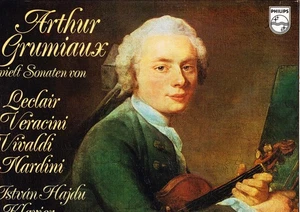 PHILIPS STEREO - GRUMIAUX - LECLAIR - VERACINI - VIVALDI - NARDINI - HAJDU - NM - Picture 1 of 2