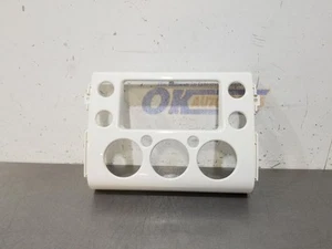 10 2010 TOYOTA FJ CRUISER RADIO AND TEMPERATURE CONTROL DASH BEZEL TRIM WHITE - Picture 1 of 12