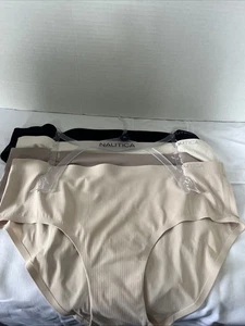 Nautica Intimates 4 super weiche Hipster Höschen Gr. XL neu ohne Etikett - Bild 1 von 3
