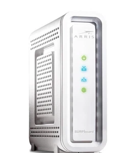 ARRIS SB6190 DOCSIS 3.0 Cable Modem, Approved for Cox, Spectrum, Xfinity white  - Picture 1 of 1