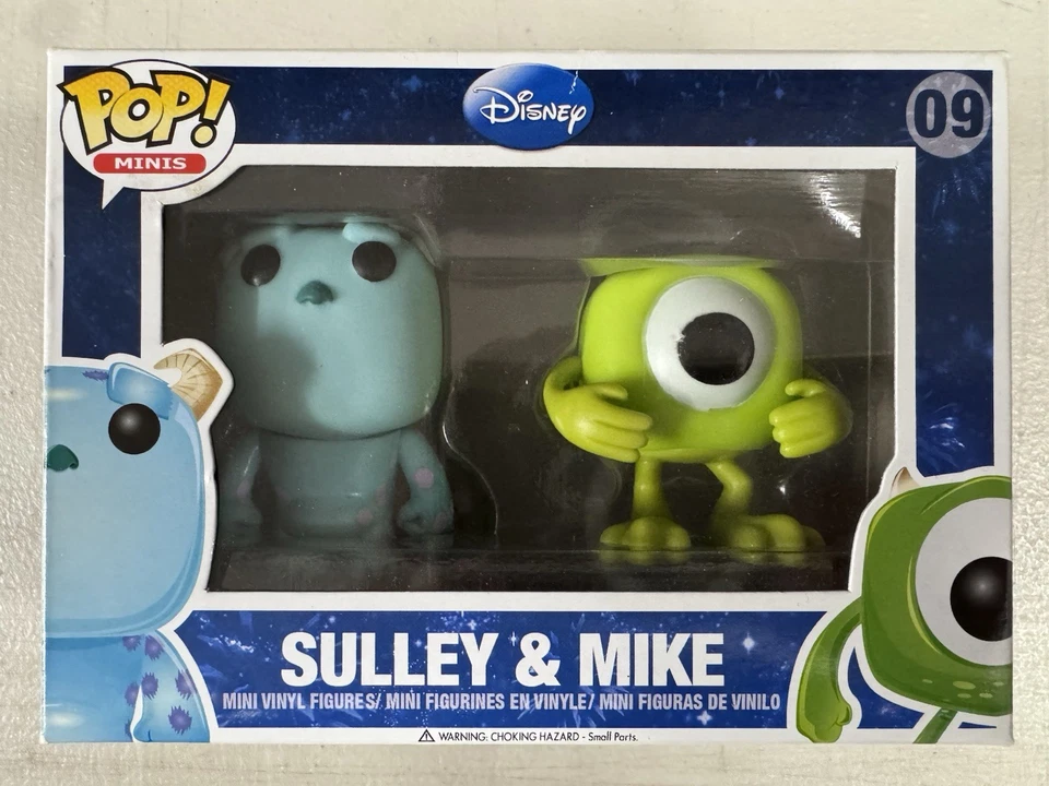 Sulley & Mike 09 ~ Disney: Monsters, Inc. ~ Funko Pop Vinyl Minis ~ RARO 👌😊👍 Foto 1 de 4