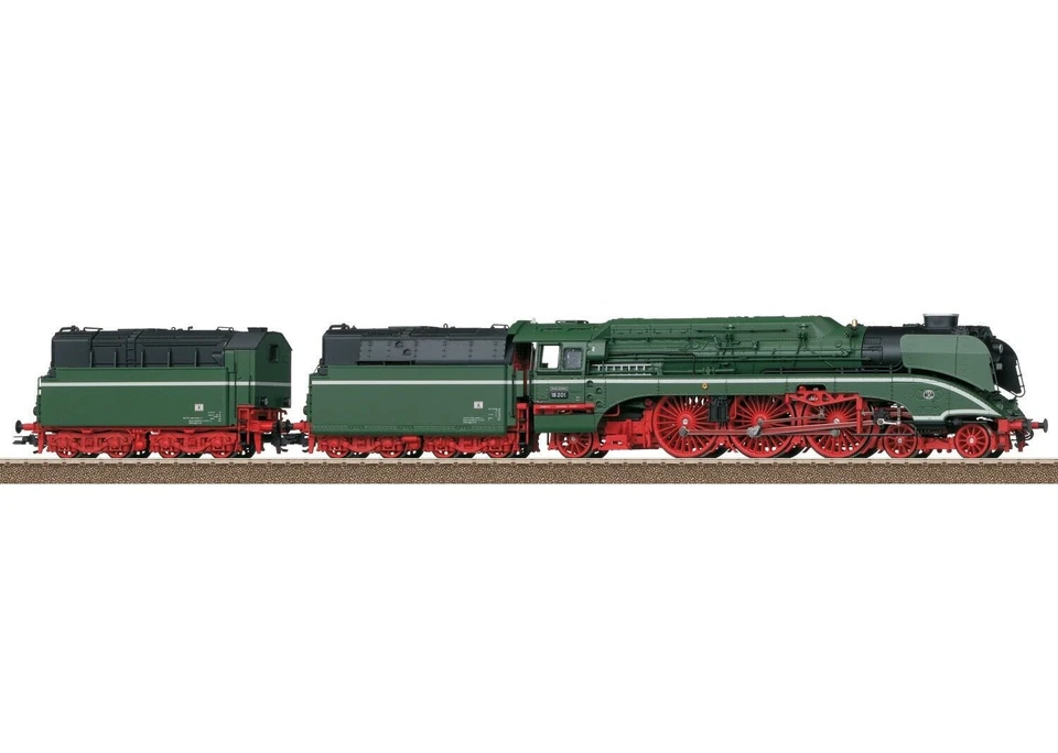 Trix 25020 Schnellzug-Dampflokomotive BR18 201 DR Ep.III DCC/MFX+Sound NEU - Bild 1 von 1