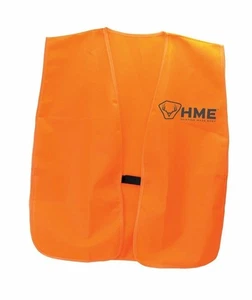 GSM Men's Blaze Orange Polyester Safety Hunting Vest - Size OSFM - VESTOR - Picture 1 of 1
