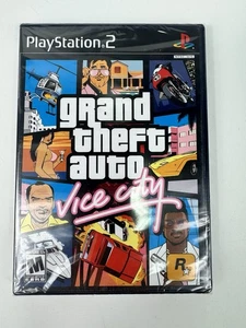 Grand Theft Auto Vice City PS2 nuovo sigillato in fabbrica PlayStation 2 GTA - Foto 1 di 5