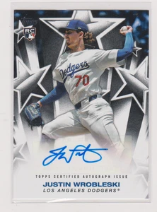 2025 Topps Serie 1 Baseball Justin Wrobleski Baseball Stars Autogramm BSA-JW-NM-MT - Bild 1 von 1