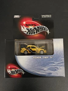 Hot Wheels Honda Civic Si – 100% Collectibles – #20 – 1:64 Scale - Picture 1 of 4