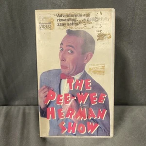 The Pee-Wee Herman Show Clamshell VHS Thorn EMI HBO Paul Reubens Adult Satire - Picture 1 of 21