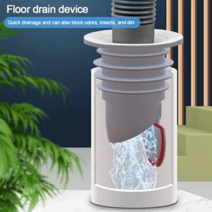 Valve Seal Anti odor Water Pipe Plug Pipe Sealing Ring Floor Drain Drain Cover - Picture 1 of 13