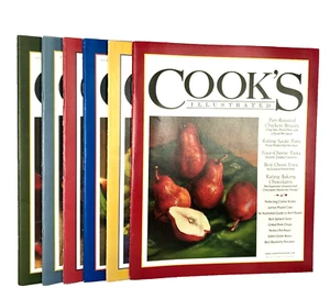 COOKS ILLUSTRATED Magazine Lot of 6 2013: Dec 2014: Feb June Aug Two Others - Picture 1 of 10