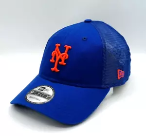 New Era New York Mets Blue 9 Forty Snapback Hat - Picture 1 of 3