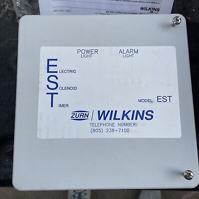 Wilkins Zurn Electronic Solenoid Timer Est 120 Volt New Backflow Preventer  • 146.66£