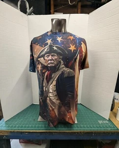 Donald Trump 2024 American AF US Flag Weißkopfseeadler U.S.A Shirt alle Größen - Bild 1 von 4