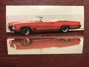 Tarjeta de auto convertible personalizada Buick Wildcat 1970 no. 3 postales cromadas - Imagen 1 de 2