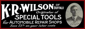 1922 KR Wilson Tools, Buffalo York NEW Sign 12x36" USA STEEL XL Size - 4 lbs - Picture 1 of 1