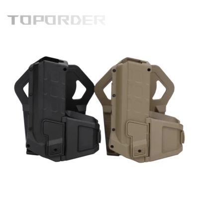 Movable Right Hand Pistol Holster for Glock 19 G3 with Flashlight Laser Mount - Image 1 of 4
