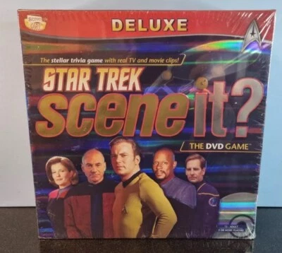 Star Trek Scene It ? The DVD Game Deluxe Edition Trivia Game TV Movie New Sealed - Image 1 of 4