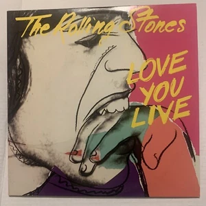Rolling Stones Love You Live Warhol Double LP Gatefold 1977 COC-2-9001 1st Press - Foto 1 di 9