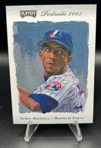 2003 Playoff Portraits Pedro Martinez Materials Silver Variation #137 SP 50/50 - Picture 1 of 2