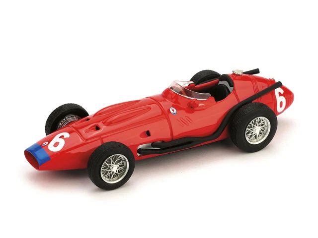 Modellino Formula 1 diecast Brumm MASERATI 250F J.BEHRA  N.6 14th G.P.ITALIA - Immagine 1 di 1