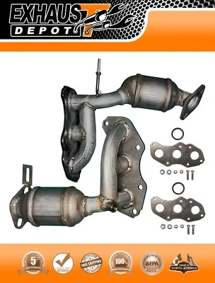 Manifold Catalytic Converter for Lexus RX350 2010-2011 3.5L BANK 1 & BANK 2 SET - Image 1 of 4