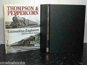 THOMPSON & PEPPERCORN LOCOMOTIVE ENGINEERS Col H C B Rogers RAILWAY Trains HB DJ - Picture 1 of 1