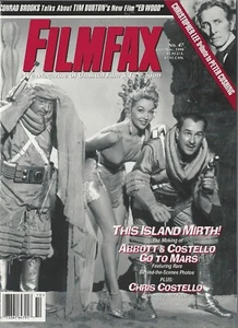 FILMFAX 47 Oct Nov 1994 Abbott & Costello Ed Wood Peter Cushing Christopher Lee - Picture 1 of 1